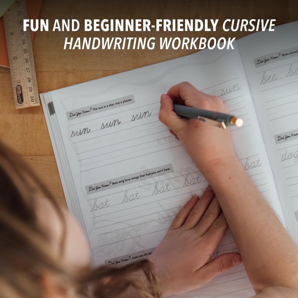 Cursive Handwriting Workbook