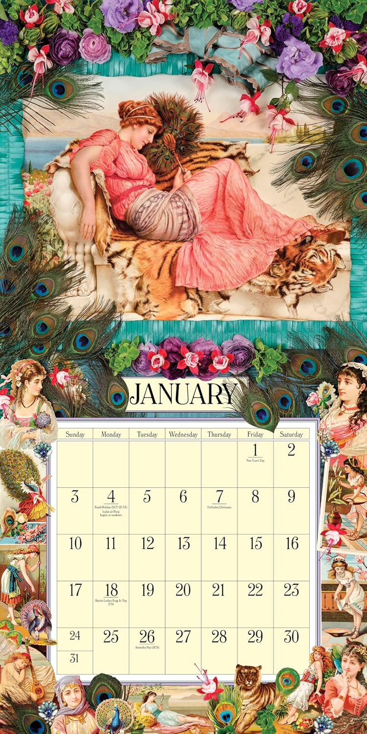 Cynthia Hart's Victoriana Wall Calendar 2027