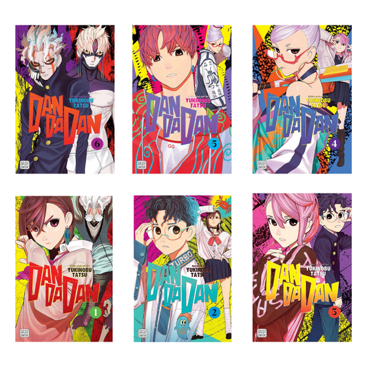 Dandadan 6 Books Set by Yukinobu Tatsu (Vol 1-6)
