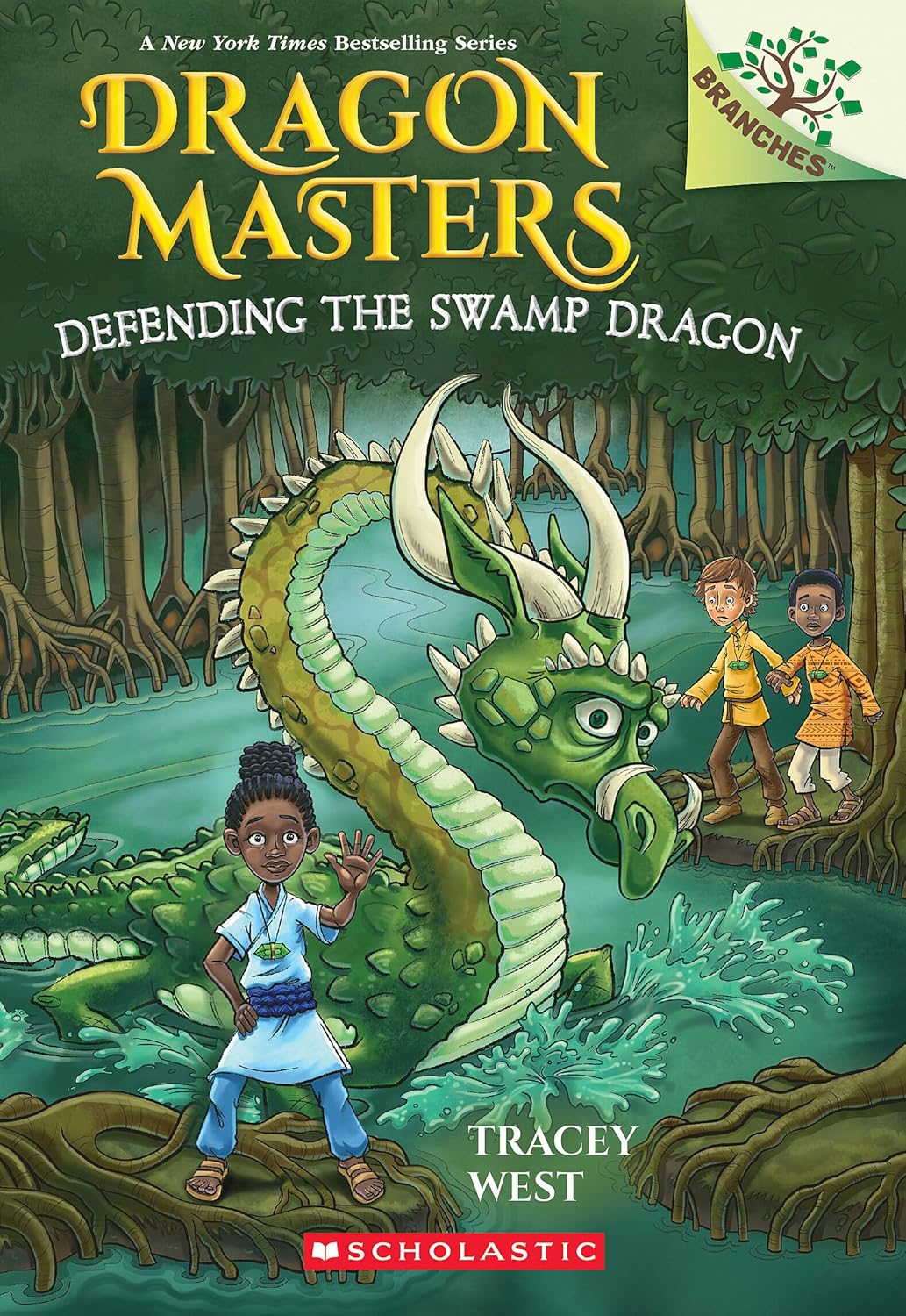 Defending the Swamp Dragon: A Branches Book (Dragon Masters #31)