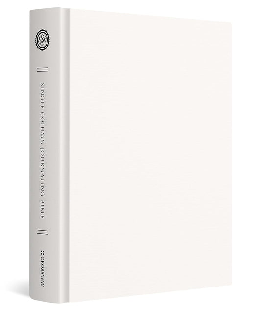 ESV Single Column Journaling Bible (Hardcover, Customizable Cover)