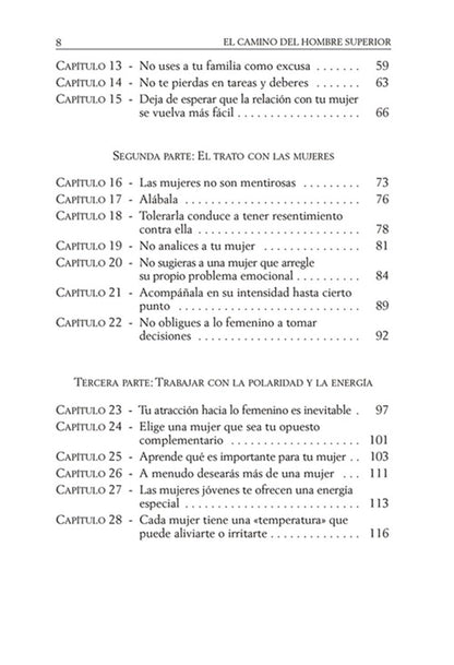 El camino del hombre superior