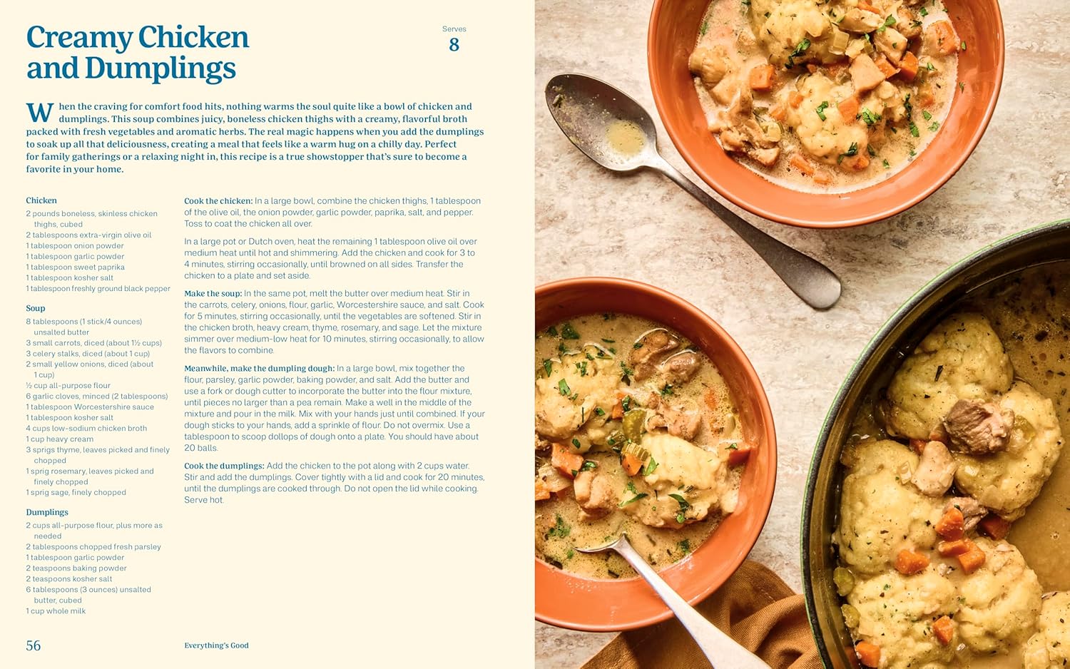 Everything's Good: Cozy Classics You'll Cook Always and Forever: A Cookbook