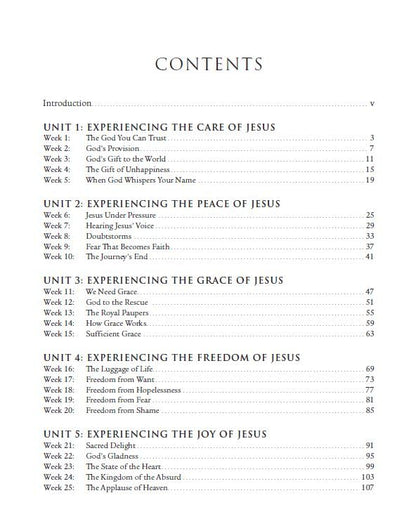 Experiencing the Heart of Jesus for 52 Weeks Revised and Updated: A Year-Long Bible Study (Enlarged)