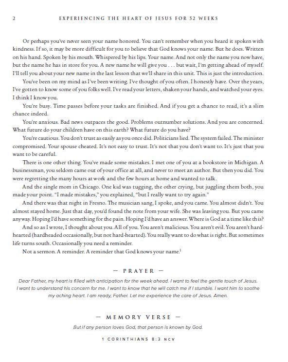 Experiencing the Heart of Jesus for 52 Weeks Revised and Updated: A Year-Long Bible Study (Enlarged)