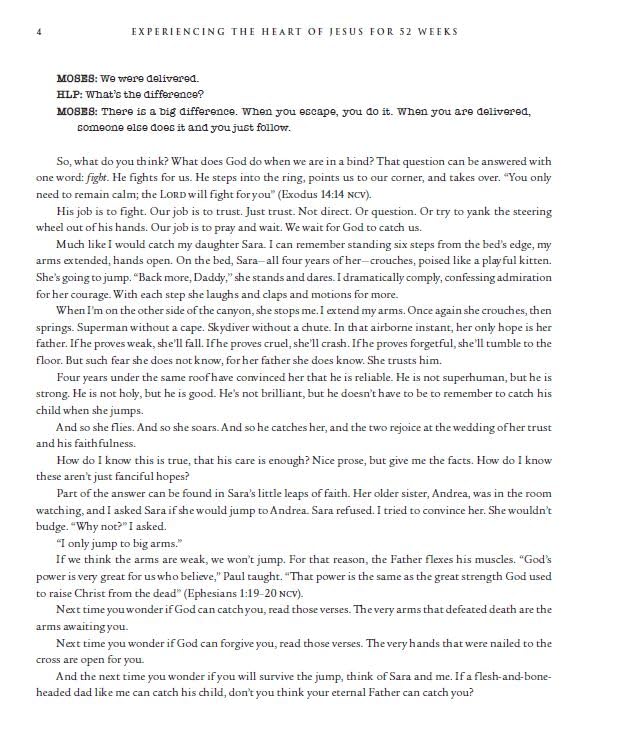 Experiencing the Heart of Jesus for 52 Weeks Revised and Updated: A Year-Long Bible Study (Enlarged)