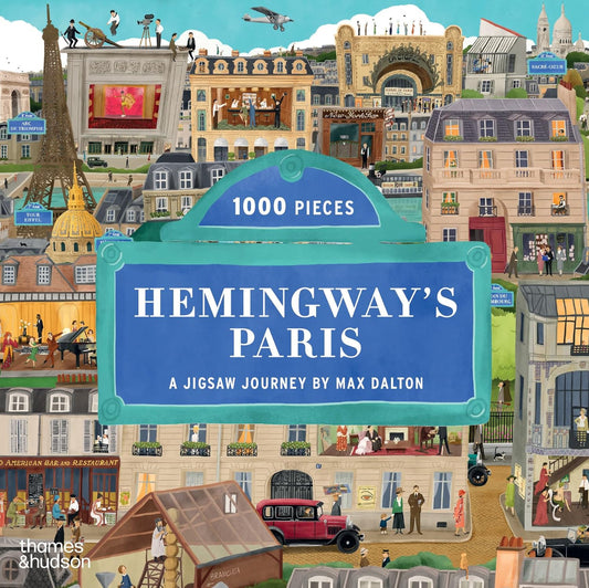 Hemingway's Paris: A 1000 Piece Jigsaw Journey