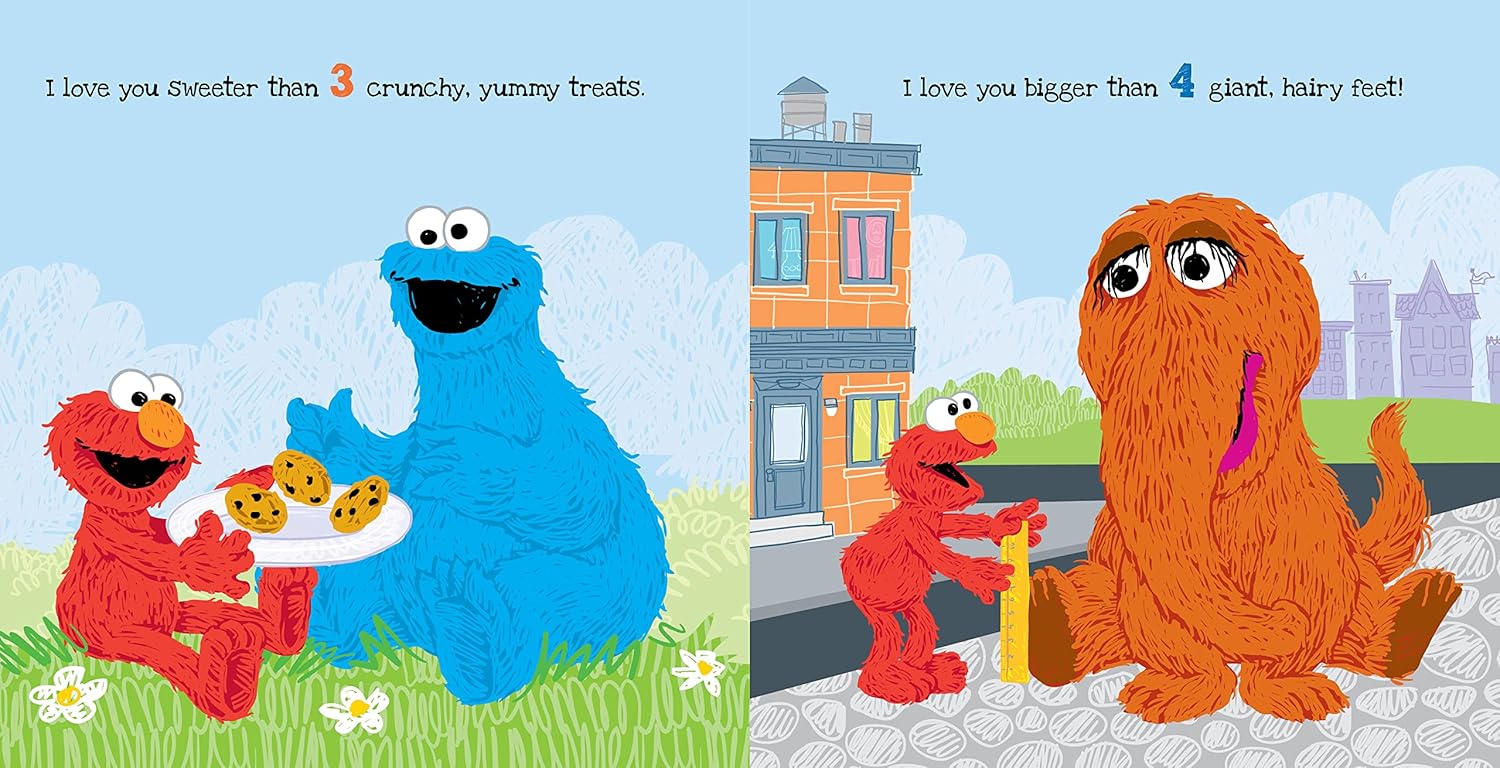 I Love You Just Like This!: A Heartfelt Picture Book with Elmo About Love, Joy, and Gratitude