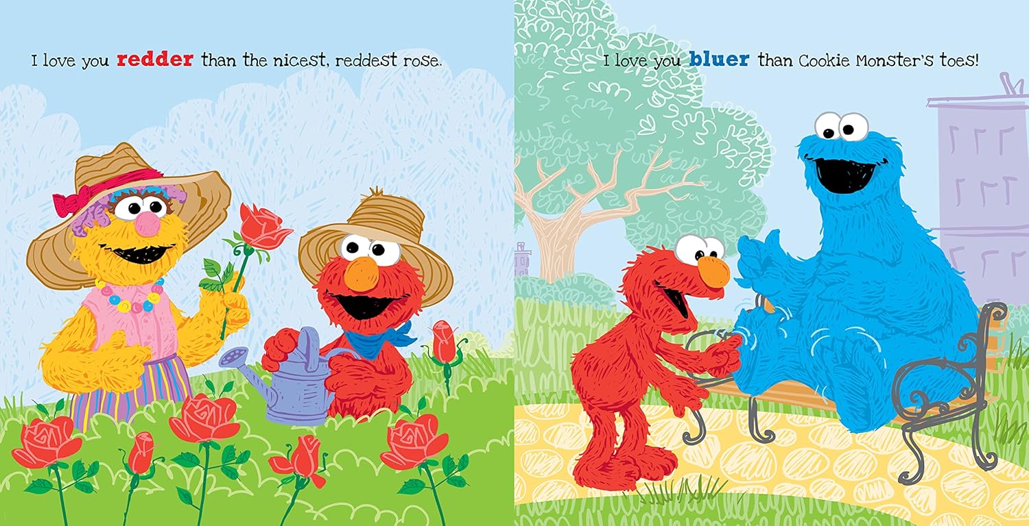 I Love You Just Like This!: A Heartfelt Picture Book with Elmo About Love, Joy, and Gratitude