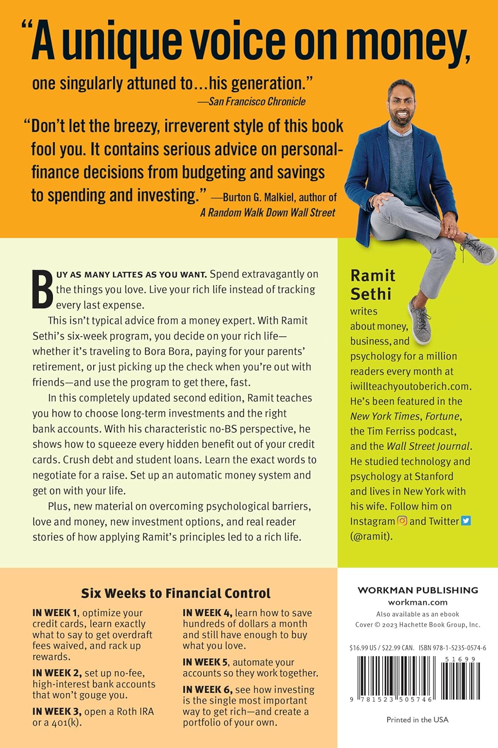 I Will Teach You to Be Rich: No Guilt. No Excuses. Just a 6-Week Program That Works (Second Edition)