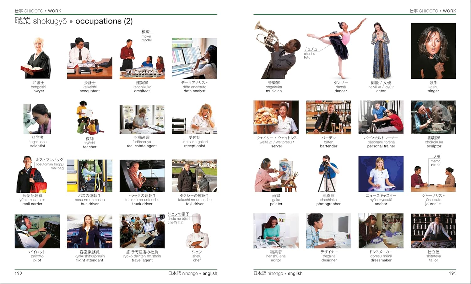 Japanese - English Bilingual Visual Dictionary