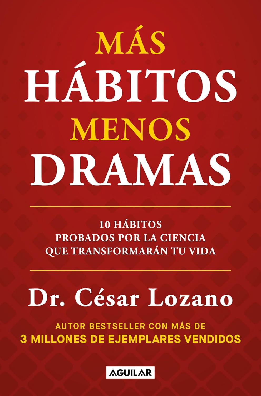 Mas Habitos, Menos Drama. 10 Habitos Probados Por La Ciencia Que Transformaran Tu Vida / More Habits, Less Drama: 10 Science-Backed Habits