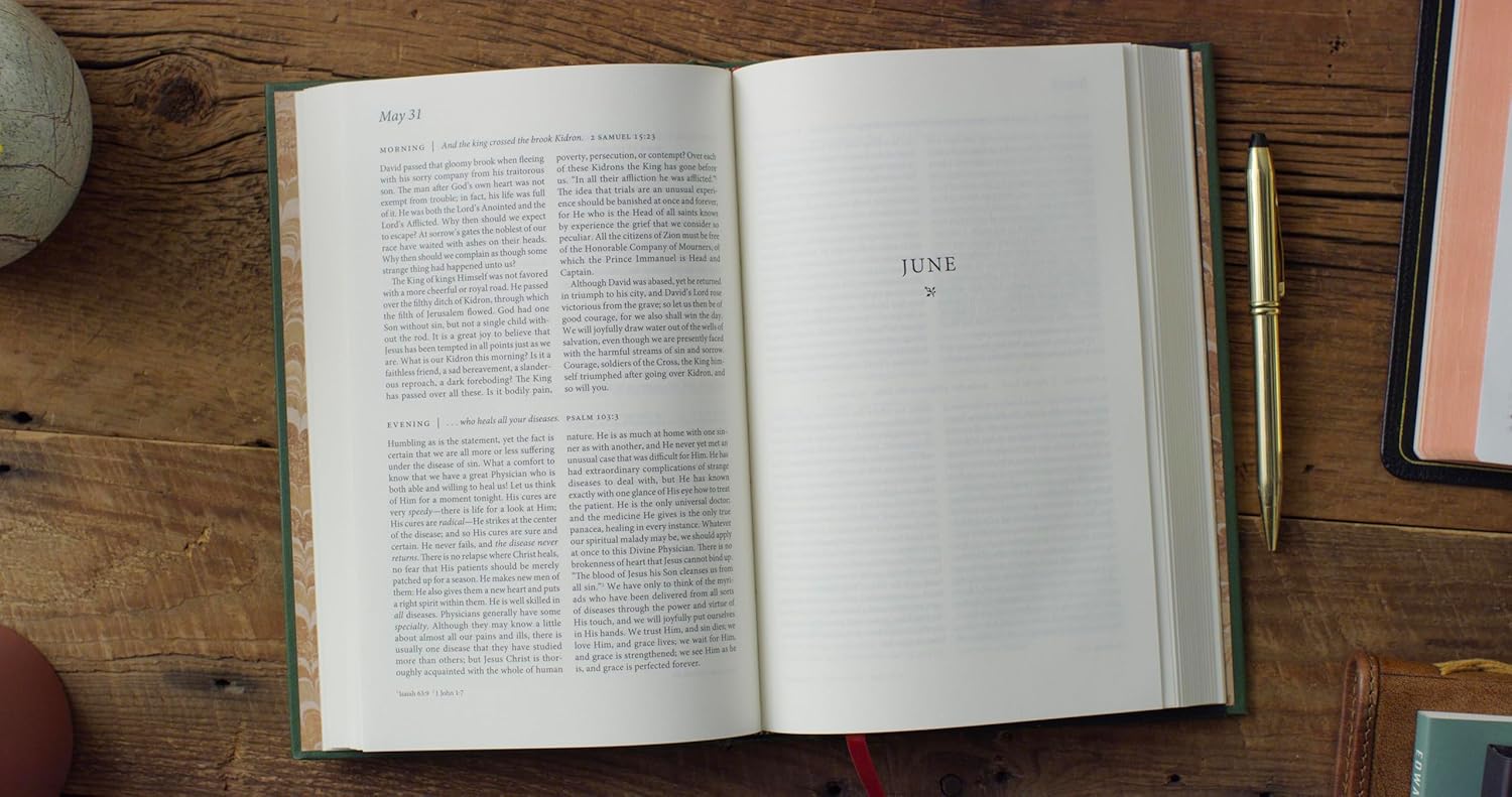 Morning and Evening: A New Edition of the Classic Devotional Based on The Holy Bible, English Standard Version