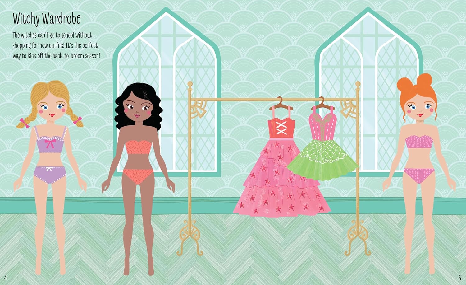 My Sticker Dress-Up: Wicked Witches (My Sticker Dress-Up)