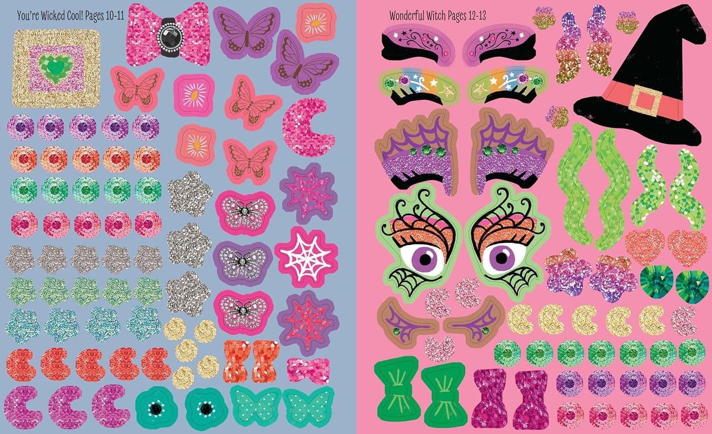 My Sticker Dress-Up: Wicked Witches (My Sticker Dress-Up)