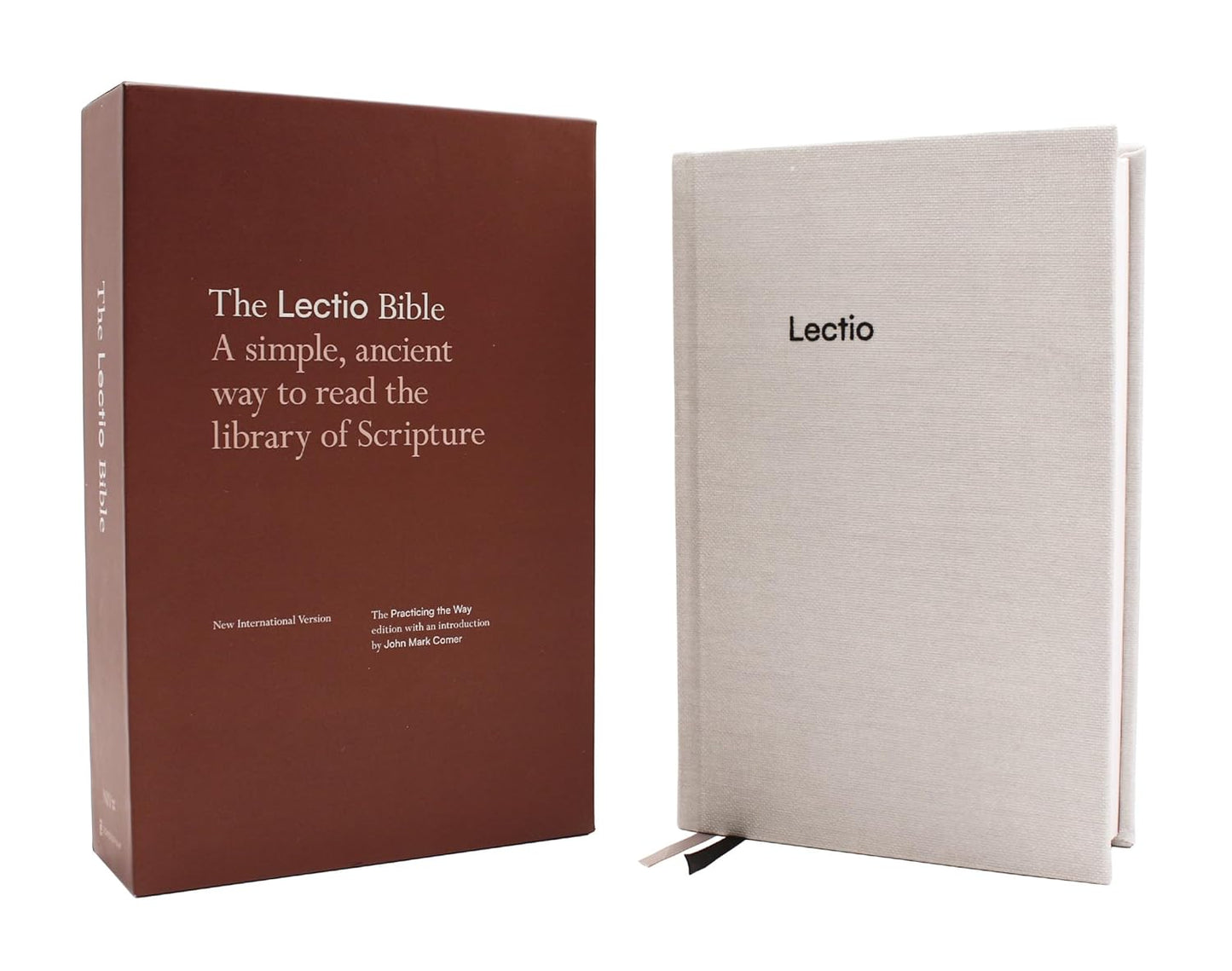 NIV Lectio Bible: A simple, ancient way to read the library of Scripture, Cloth over Board: The Practicing the Way edition with an introduction by John Mark Comer