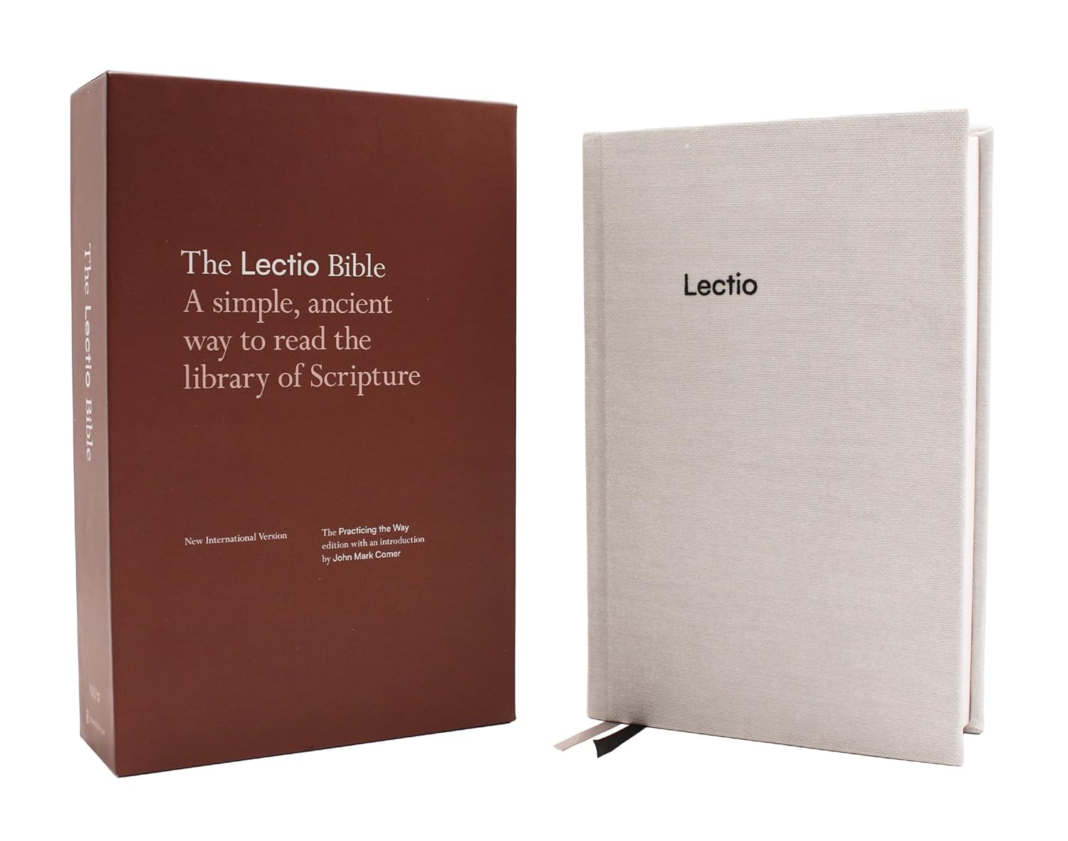 NIV Lectio Bible: A simple, ancient way to read the library of Scripture, Cloth over Board: The Practicing the Way edition with an introduction by John Mark Comer