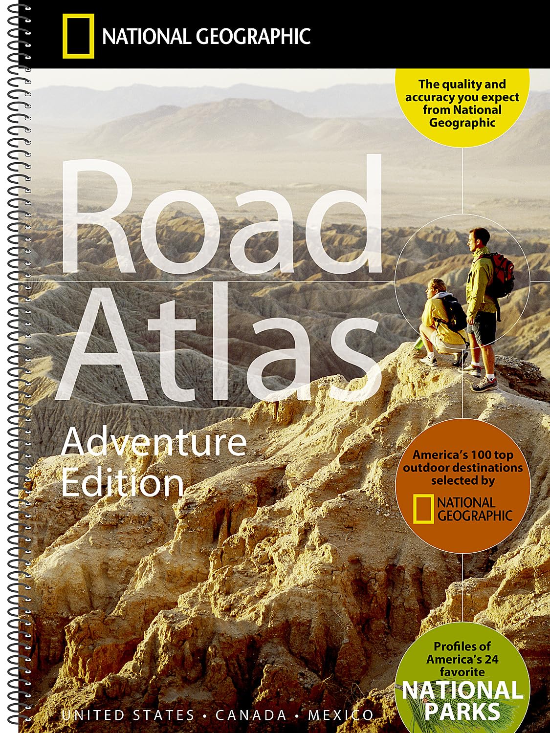 National Geographic Road Atlas 2025: Adventure Edition [United States, Canada, Mexico] (Adventure) (National Geographic Recreation Atlas)