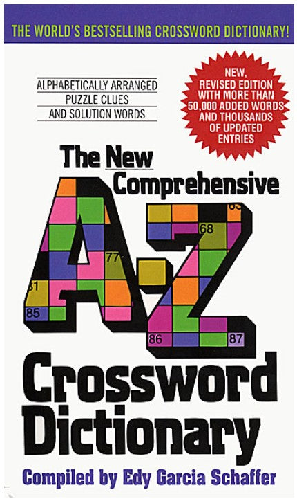 New Comprehensive A-Z Crossword Dictionary (Revised)