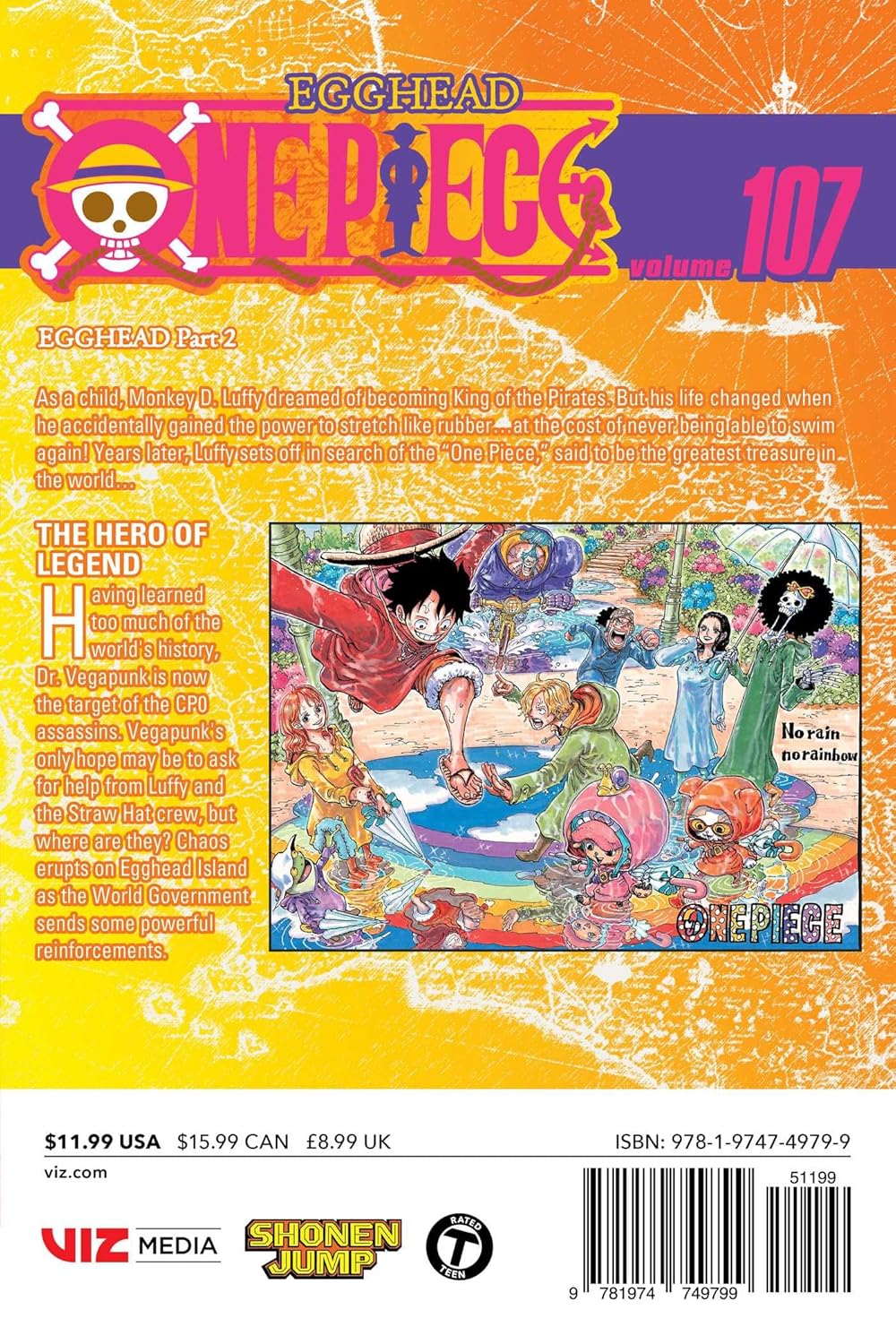 One Piece, Vol. 107