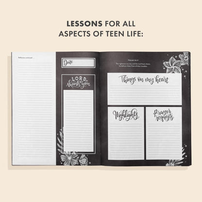 Prayer Journal for Teen Girls: 52-week Scripture, Devotional, & Guided Prayer Journal