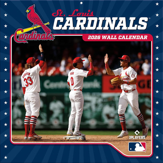 St Louis Cardinals 2026 12x12 Team Wall Calendar