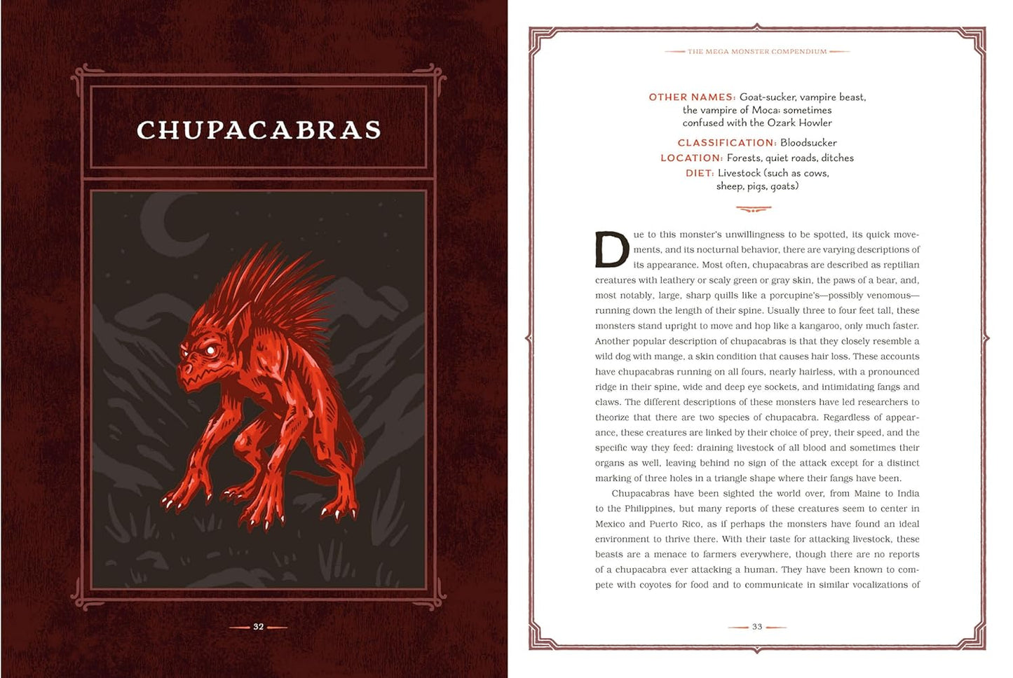 The Monster Manual: The Ultimate Guide to Werewolves, Goblins, and Other Wicked Creatures