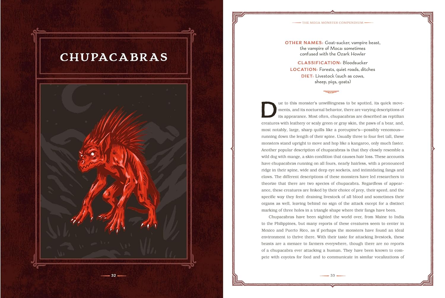 The Monster Manual: The Ultimate Guide to Werewolves, Goblins, and Other Wicked Creatures
