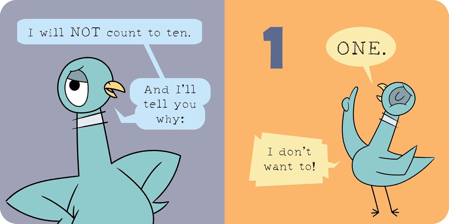 The Pigeon Won't Count to 10!