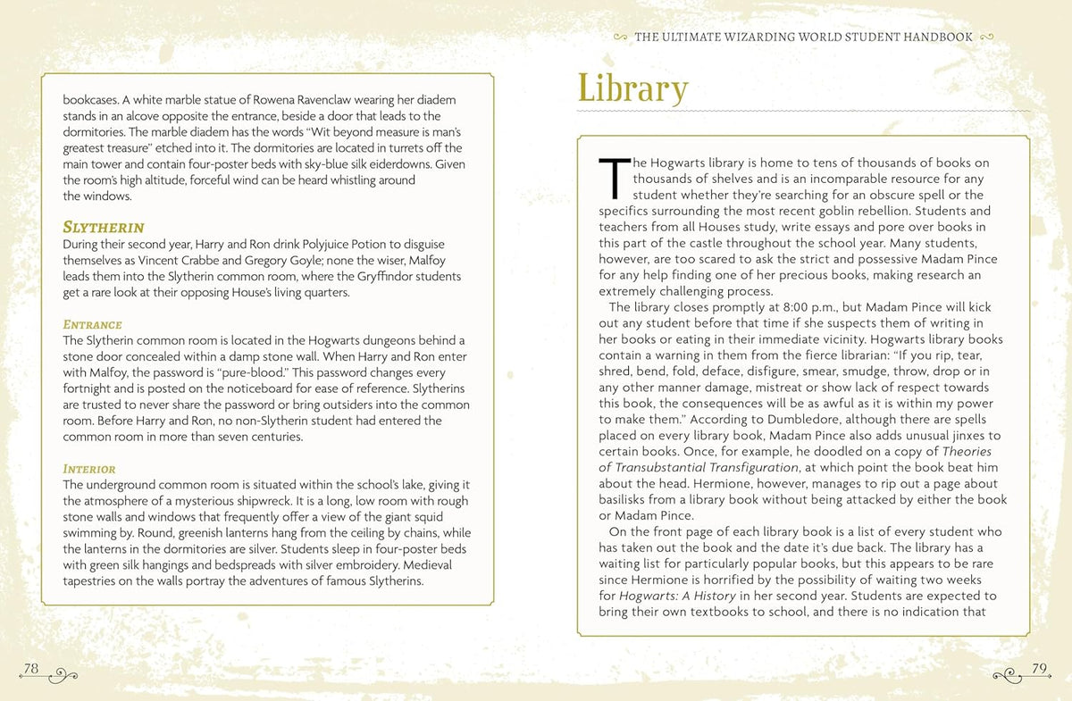 The Ultimate Wizarding World Student Handbook (Illustrated Edition): A Comprehensive Guide to Life at Hogwarts, Harry Potter's Famous School