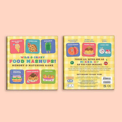 Wild & Crazy Food Mashups! Memory & Matching Game