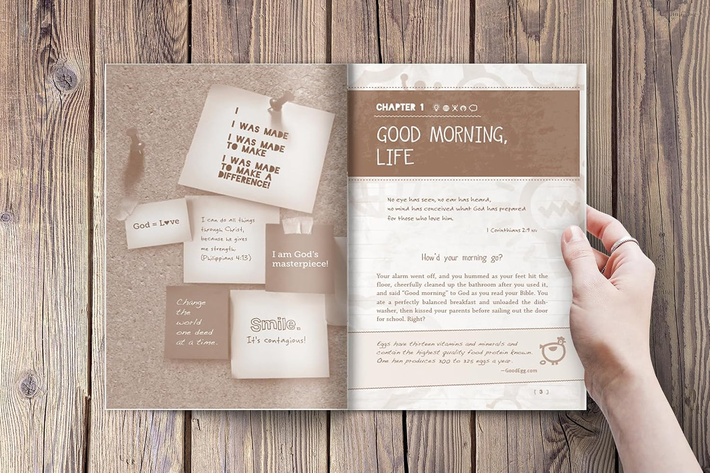 You Were Made to Make a Difference: An Interactive Teen Devotional to Finding Your Calling and Enacting Change