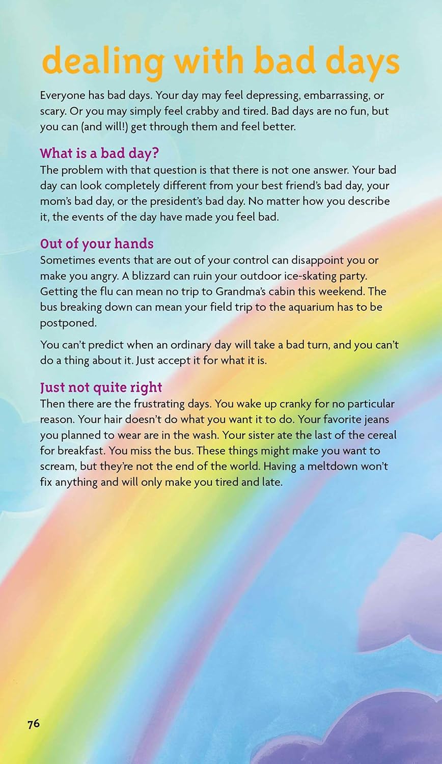 A Smart Girl's Guide: Liking Herself: Even on the Bad Days