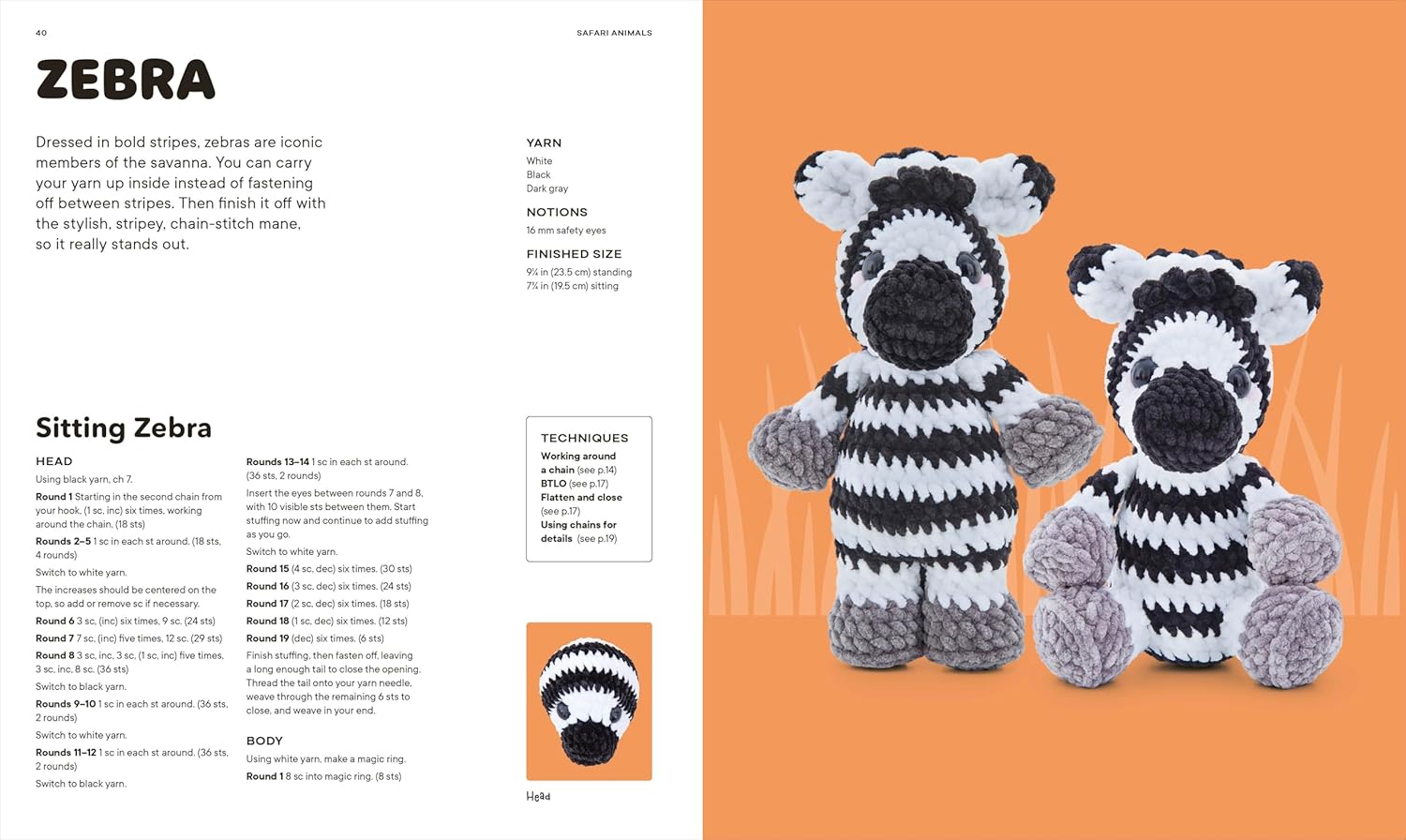 Amigurumi Animals: Over 50 Adorable, Low-sew Plushies to Crochet