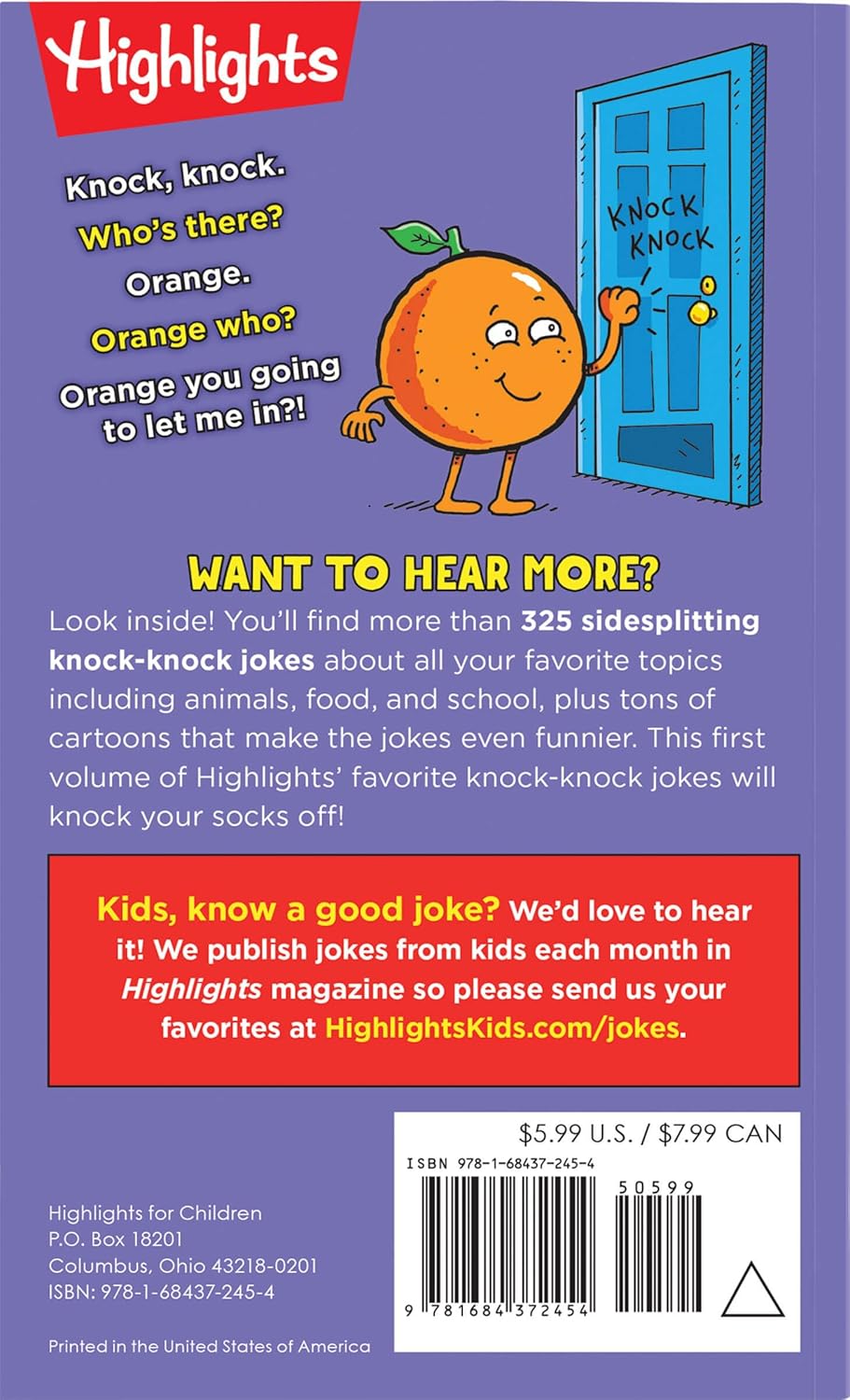 Best Kids' Knock-Knock Jokes Ever! Volume 1: Over 300 of the Best Knock-Knock Jokes for Kids, Including Funny Riddles, Silly Jokes and Laugh-Out-Loud