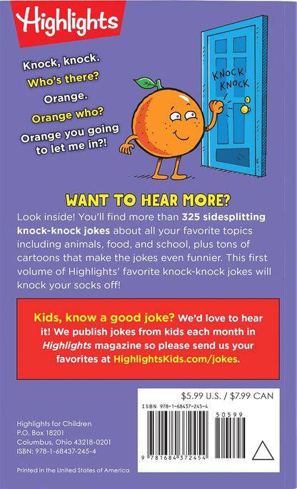 Best Kids' Knock-Knock Jokes Ever! Volume 1: Over 300 of the Best Knock-Knock Jokes for Kids, Including Funny Riddles, Silly Jokes and Laugh-Out-Loud