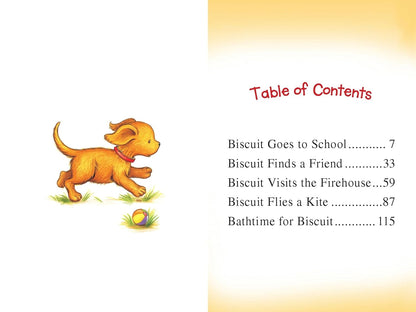Biscuit: 5 Puppy Tales: Biscuit Goes to School, Biscuit Finds a Friend, Biscuit Visits the Firehouse, Biscuit Flies a Kite, Bathtime for Biscuit
