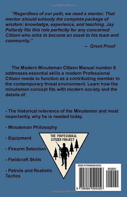 Citizen Manual 8 The Modern Minuteman (The Professional Citizen Project)