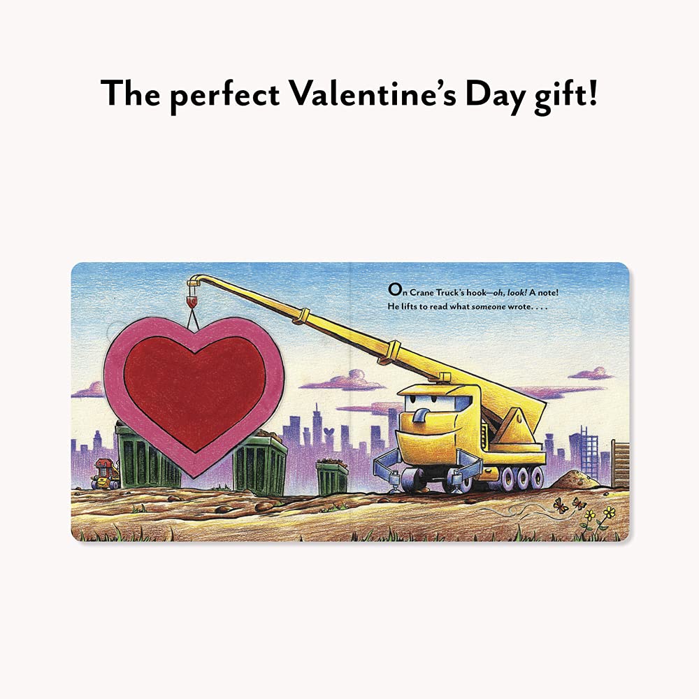 Construction Site You're Just Right: A Valentine Lift-the-Flap Book (Goodnight Construction Site)