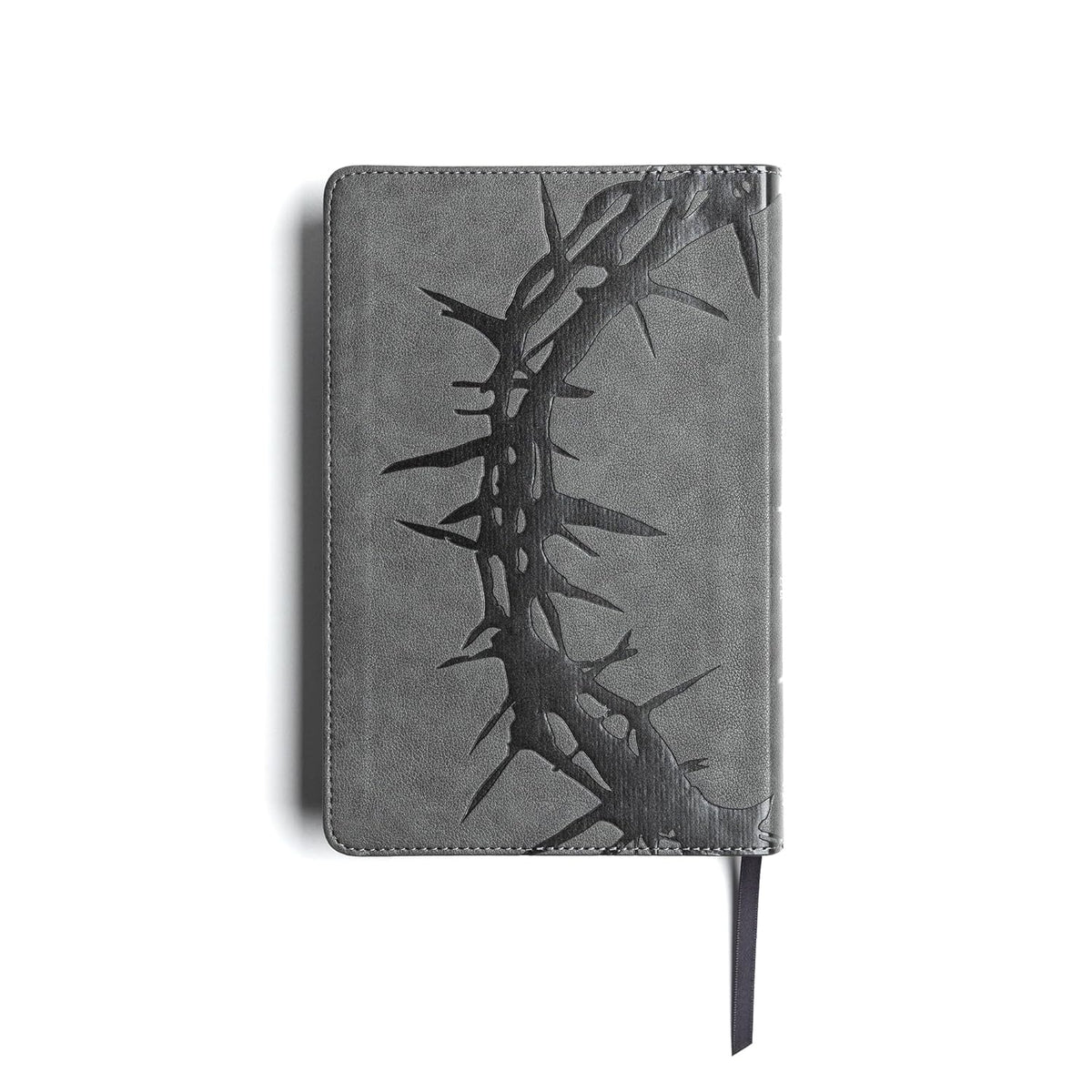 CSB Large Print Personal Size Reference Bible, Charcoal Leathertouch