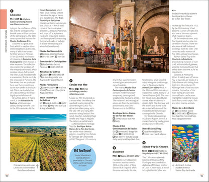 DK Dordogne, Bordeaux and the Southwest Coast: Must-See Sights. Culture & History. Detailed Maps & Tours. Area Guide.