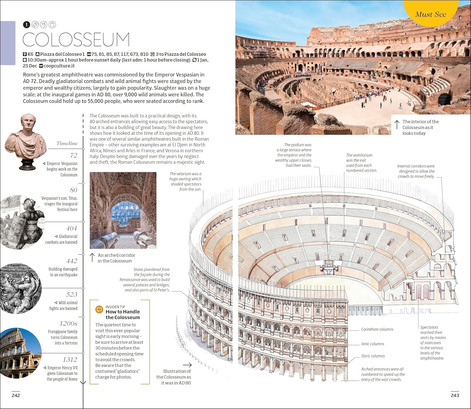 DK Italy: Must-See Sights. Culture & History. Detailed Maps & Tours. Covers Rome, Florence, Naples, Venice, & (Travel Guide)