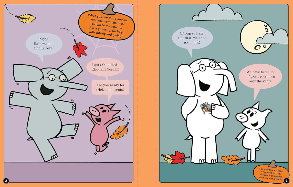 Elephant & Piggie: Tricks and Treats!: An Elephant & Piggie Activity Book