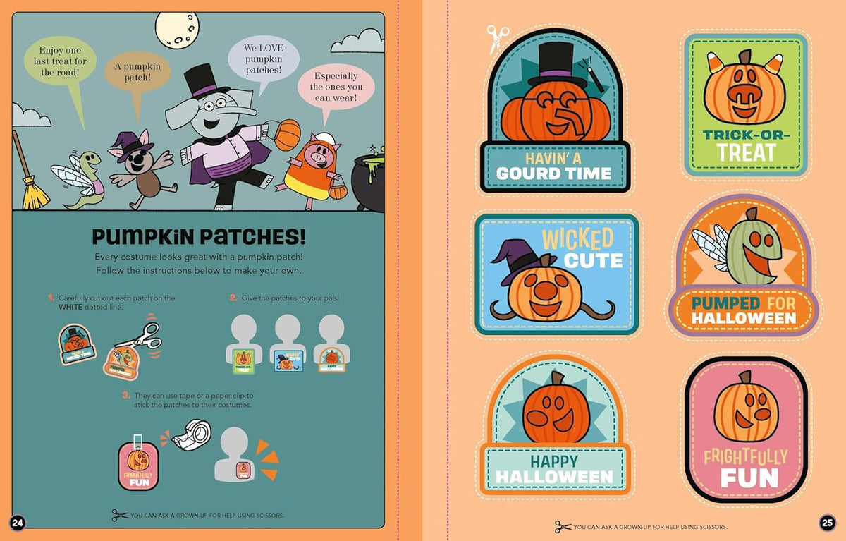Elephant & Piggie: Tricks and Treats!: An Elephant & Piggie Activity Book