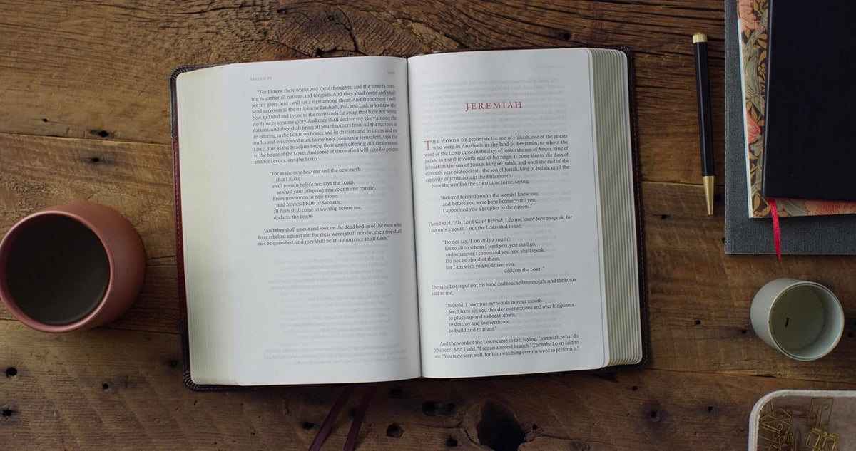 ESV Reader's Bible (Trutone, Brown/Cordovan, Portfolio Design)