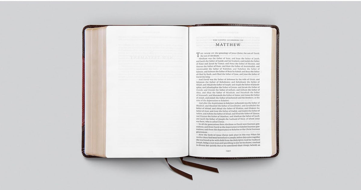 ESV Reader's Bible (Trutone, Brown/Cordovan, Portfolio Design)