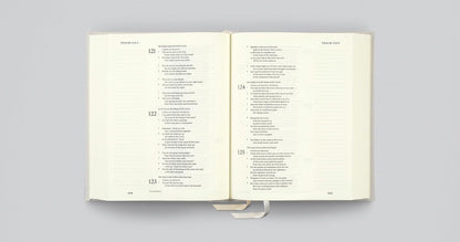 ESV Single Column Journaling Bible, Hosanna Revival Series (Cloth Over Board, Norfolk Design)