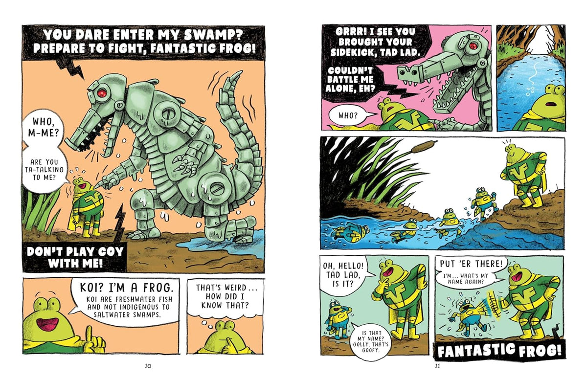 Fantastic Frog and the Amazing Tad Lad