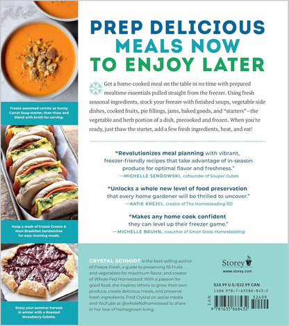 Freeze Fresh Meal Prep: 160 Meal Starters and Make-Ahead Dishes for the Freezer