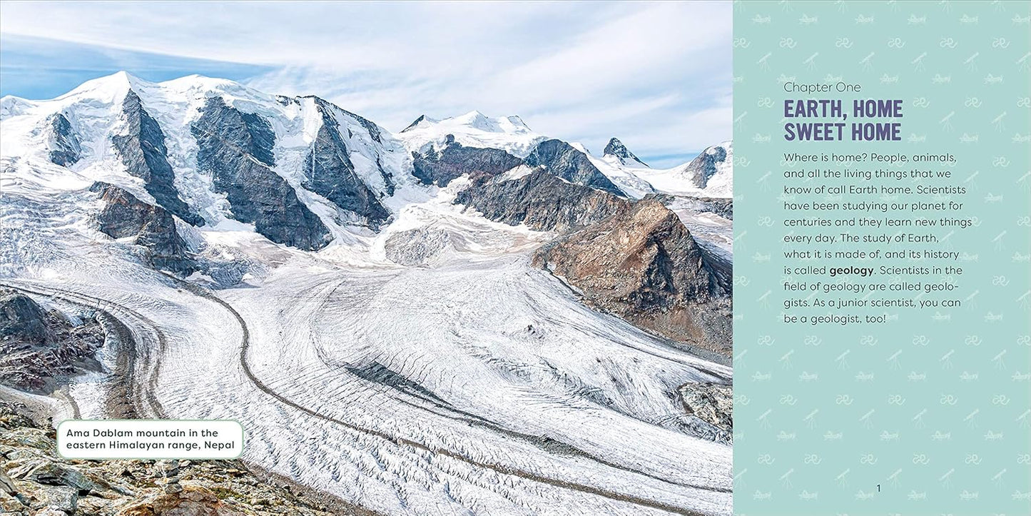 Geology for Kids: A Junior Scientist's Guide to Rocks, Minerals, and the Earth Beneath Our Feet